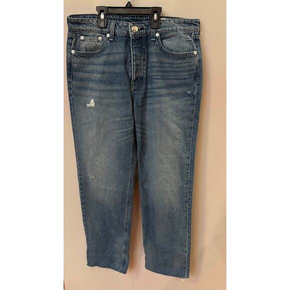 rag & bone Dre Raw Hem Low Rise Baggy
Boyfriend Jeans Meyer size 28 (New) - Picture 3 of 6